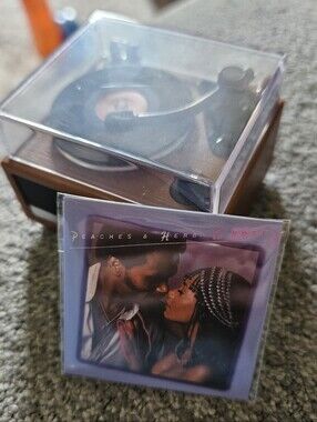 Zuru Mini Brands Vinyl Peaches And Herb Record Nwt